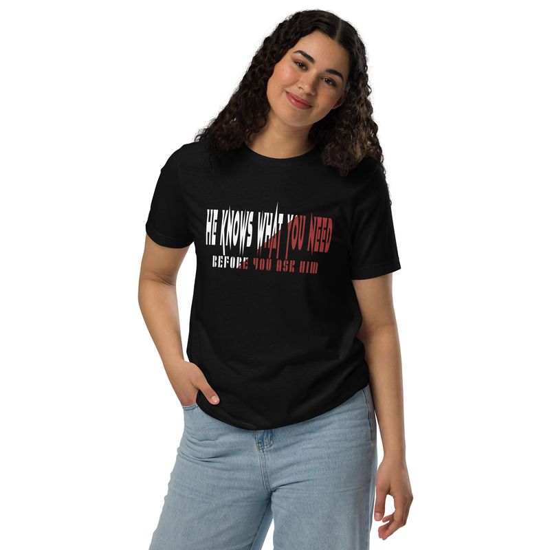 Prayer Themed Unisex Staple Eco T-Shirt | Bella + Canvas 3001ECO