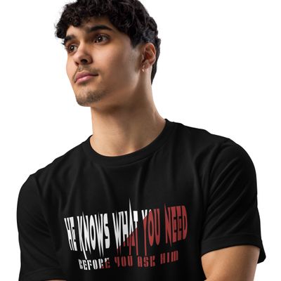 Prayer Themed Unisex Staple Eco T-Shirt | Bella + Canvas 3001ECO