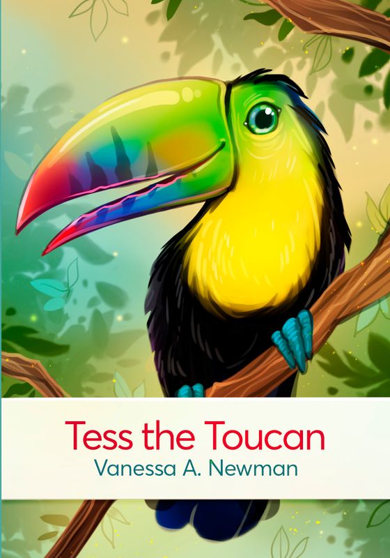 Tess the Toucan Tiny Tale Book/Card