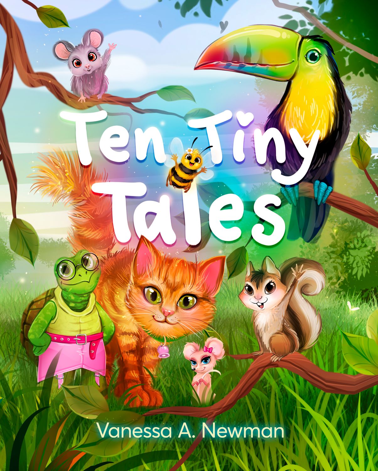 Ten Tiny Tales Hardcover Book