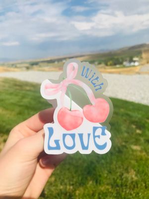 With Love Sticker