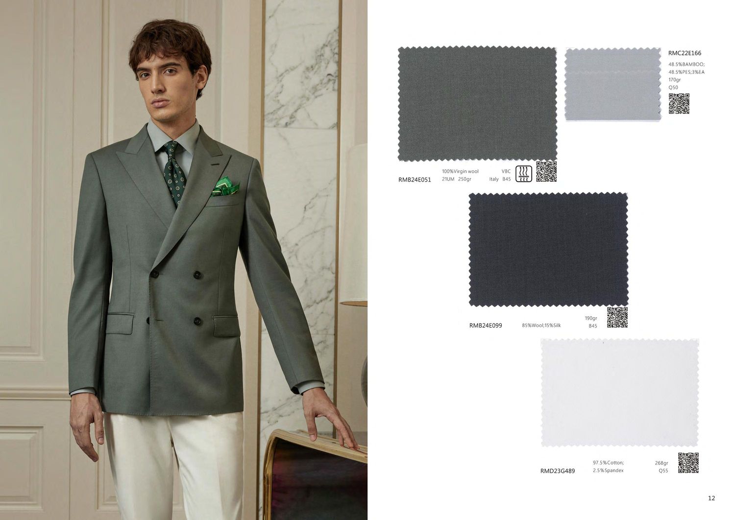 Men&#39;s Green Double-Breasted Suit – A Bold Statement