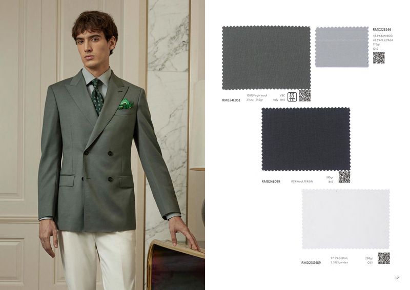 Men&#39;s Green Double-Breasted Suit – A Bold Statement
