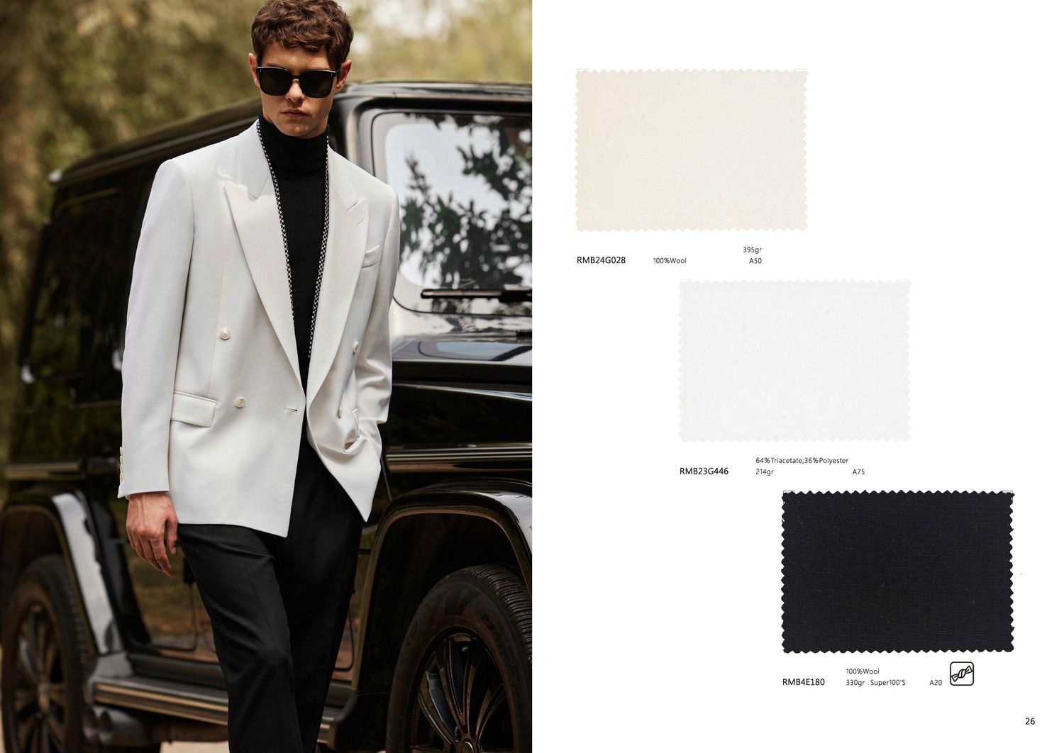 White Double-Breasted Blazer – Bold Elegance