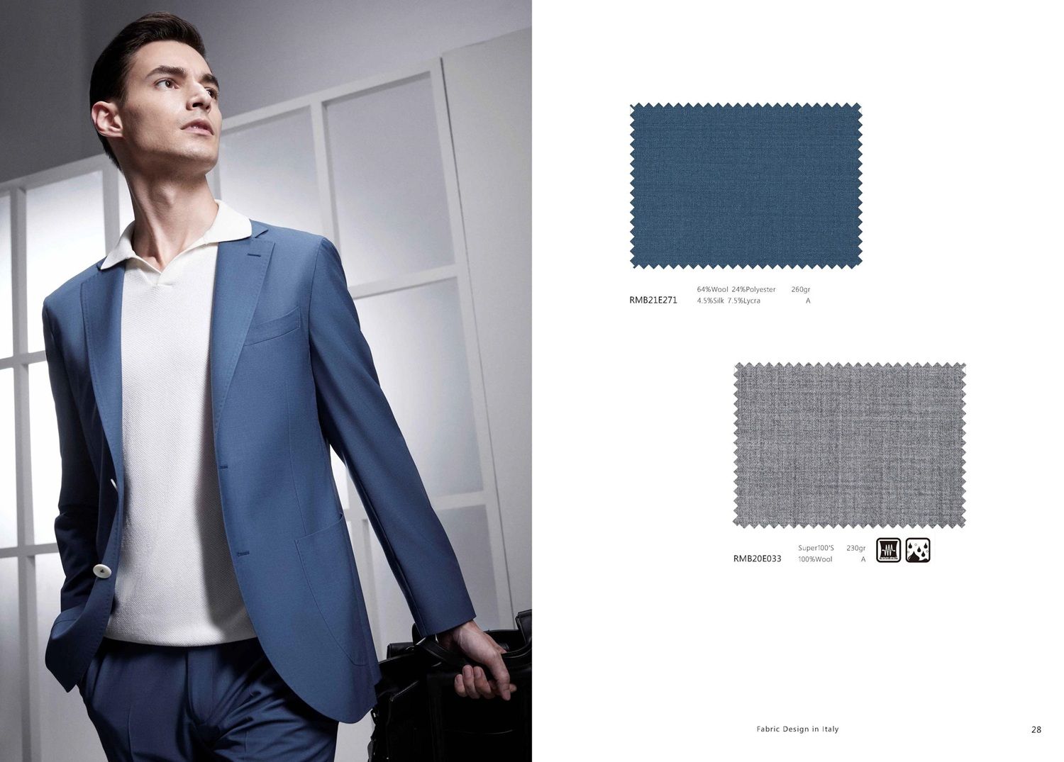 Blue Lightweight Suit – Contemporary Balance