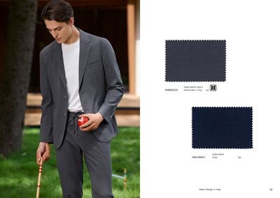 Men’s Grey Textured Suit – Lightweight and Modern Summer Style