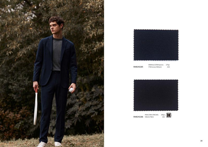 Navy Men’s Sport Suit – Tailored Style with Urban Performance