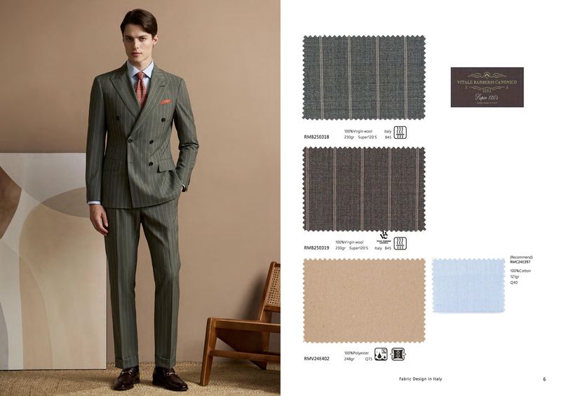 Double-Breasted Pinstripe Suit – Statement of Power and Style