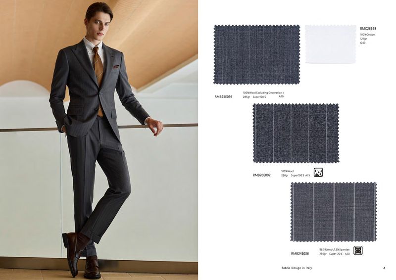 Tailored Pinstripe Suit – Confidence with Classic Structure