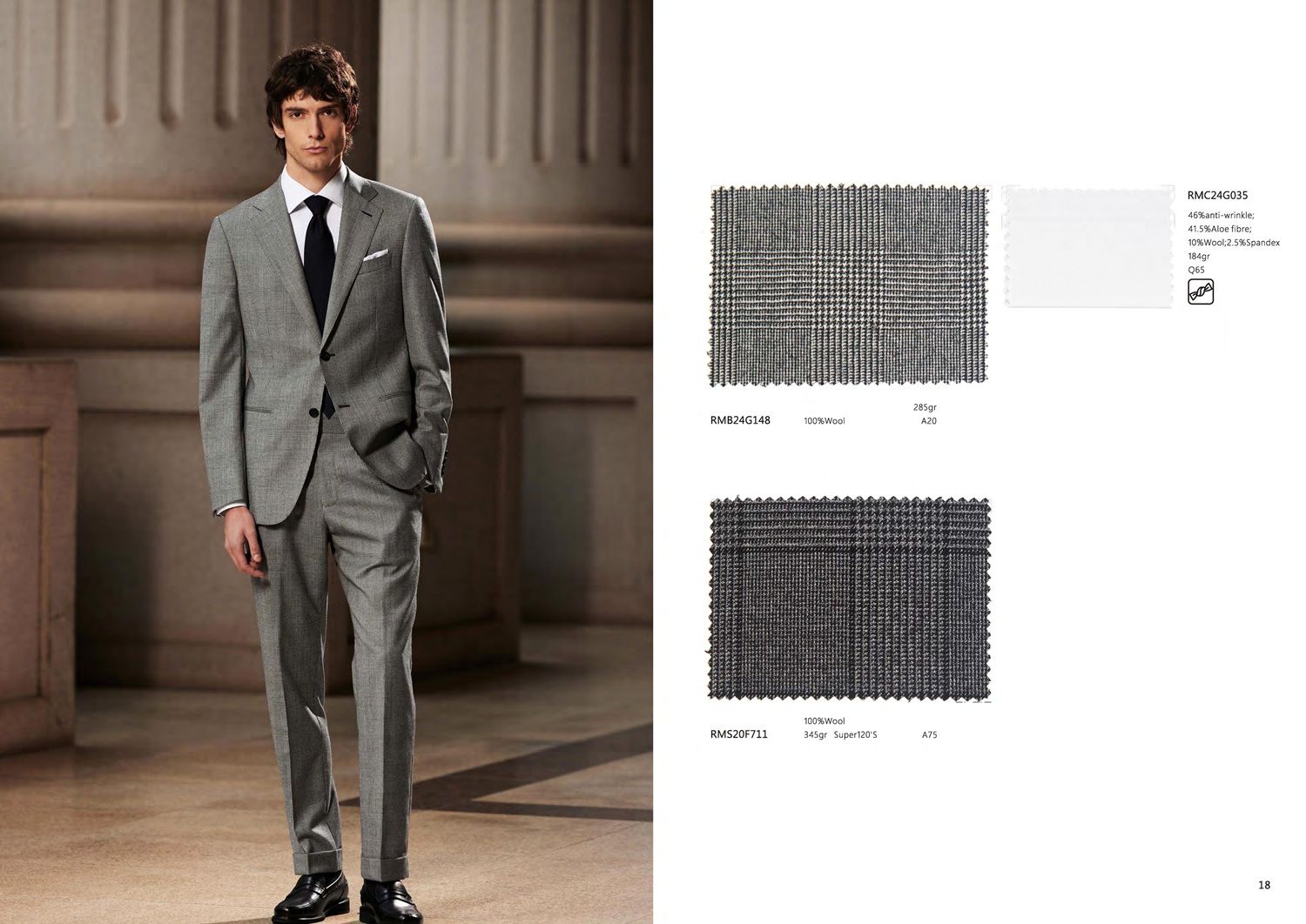 Tailored Prince of Wales Grey Suit – Sophisticated Heritage Look