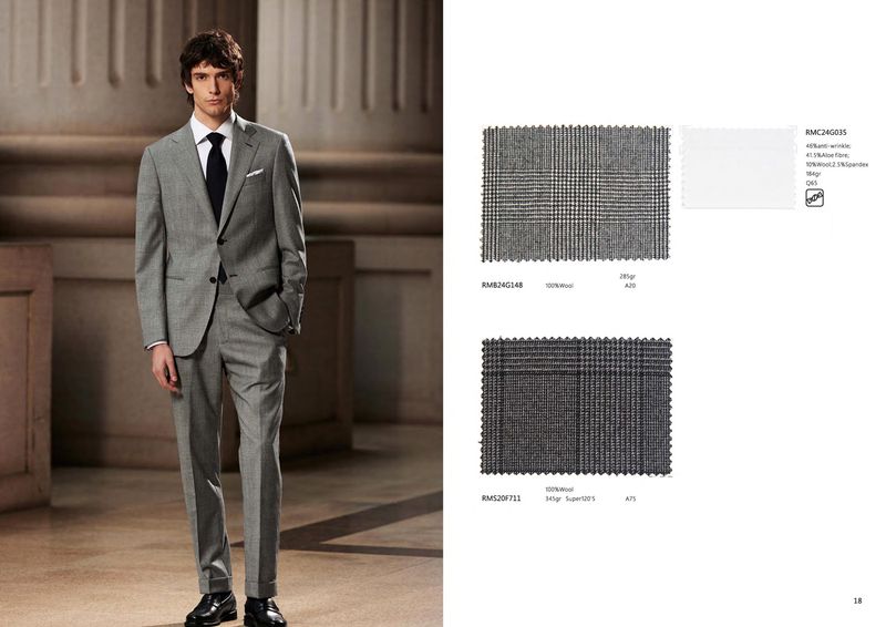 Tailored Prince of Wales Grey Suit – Sophisticated Heritage Look