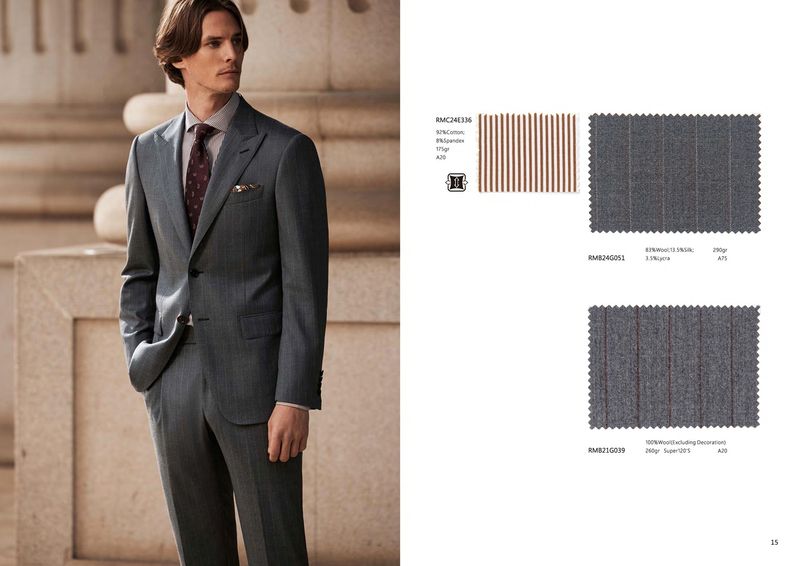 Tailored Grey Pinstripe Suit – Timeless Power Look