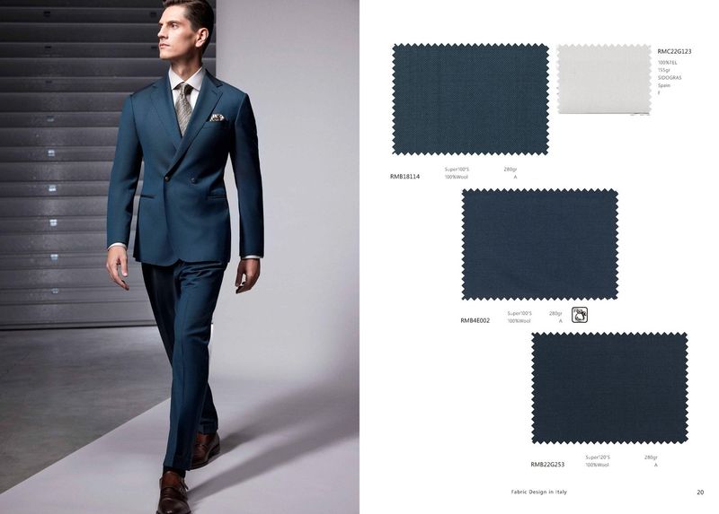 Tailored Dark Teal Wool Suit