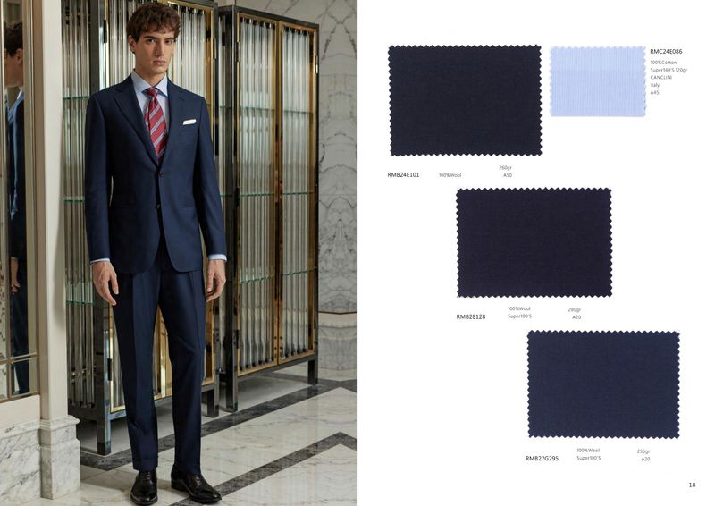 Traje Clásico Azul Marino para Hombre – Esencial, Elegante y Versátil