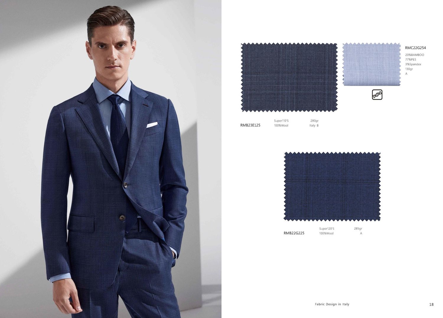 Men&#39;s Blue check Three-Piece Suit – Polished, Stylish &amp; Sharp
