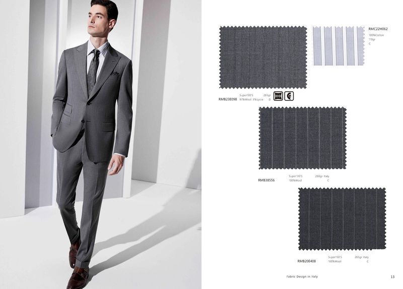 Light Grey Pinstripe Suit – Elegant and Professional
