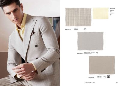 Light Beige Double-Breasted Suit – Soft Elegance for Spring Days