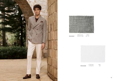 Linen Wool Summer Jacket Look