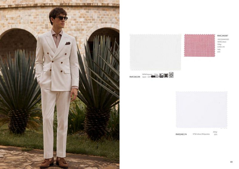 Traje Doble Crème | Elegancia para el Verano
