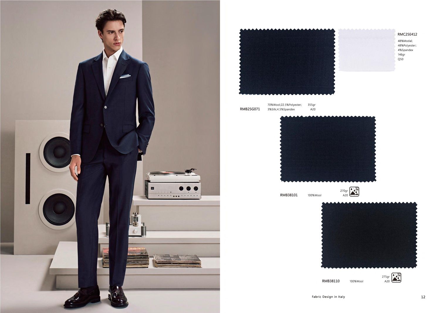Navy Wool Suit – Essential Modern Elegance