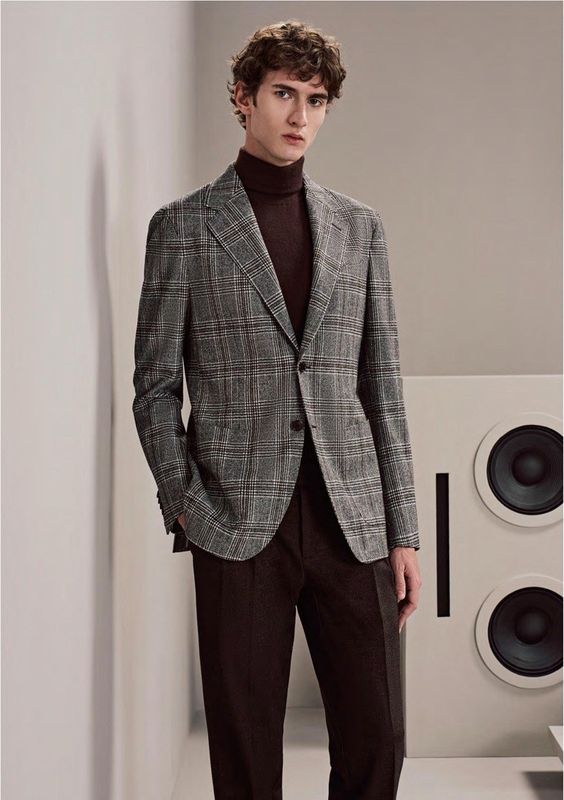 Checked Wool Jacket – Refined Lifestyle Style