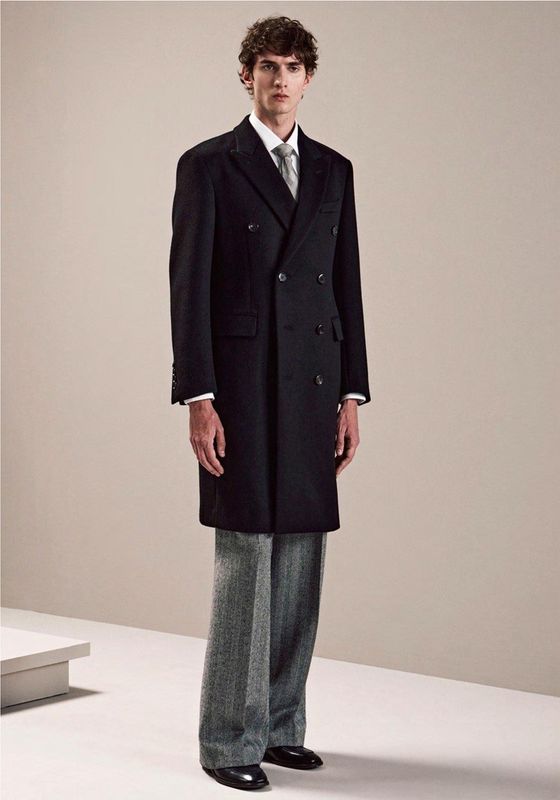 Double-Breasted Wool Overcoat – Timeless Outerwear