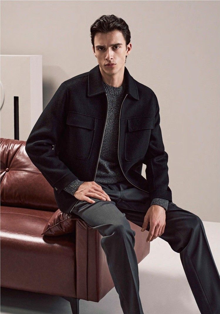 Wool Jacket Outerwear – Modern Elegance