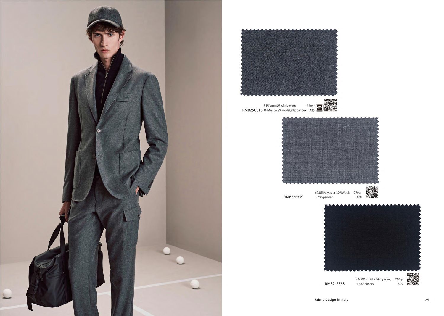 Grey Sporty Suit – Contemporary Style