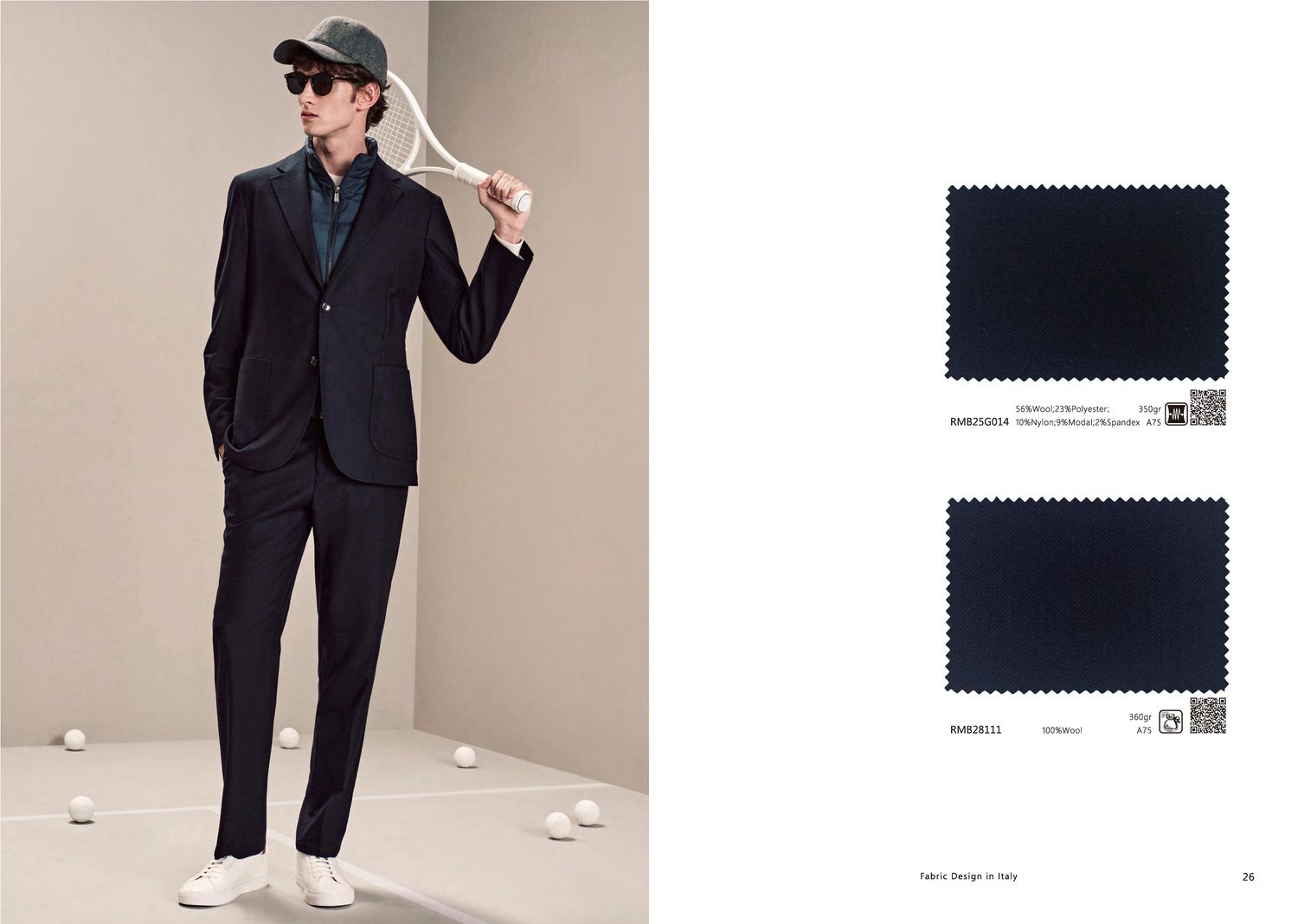 Navy Sporty Suit – Relaxed Performance
