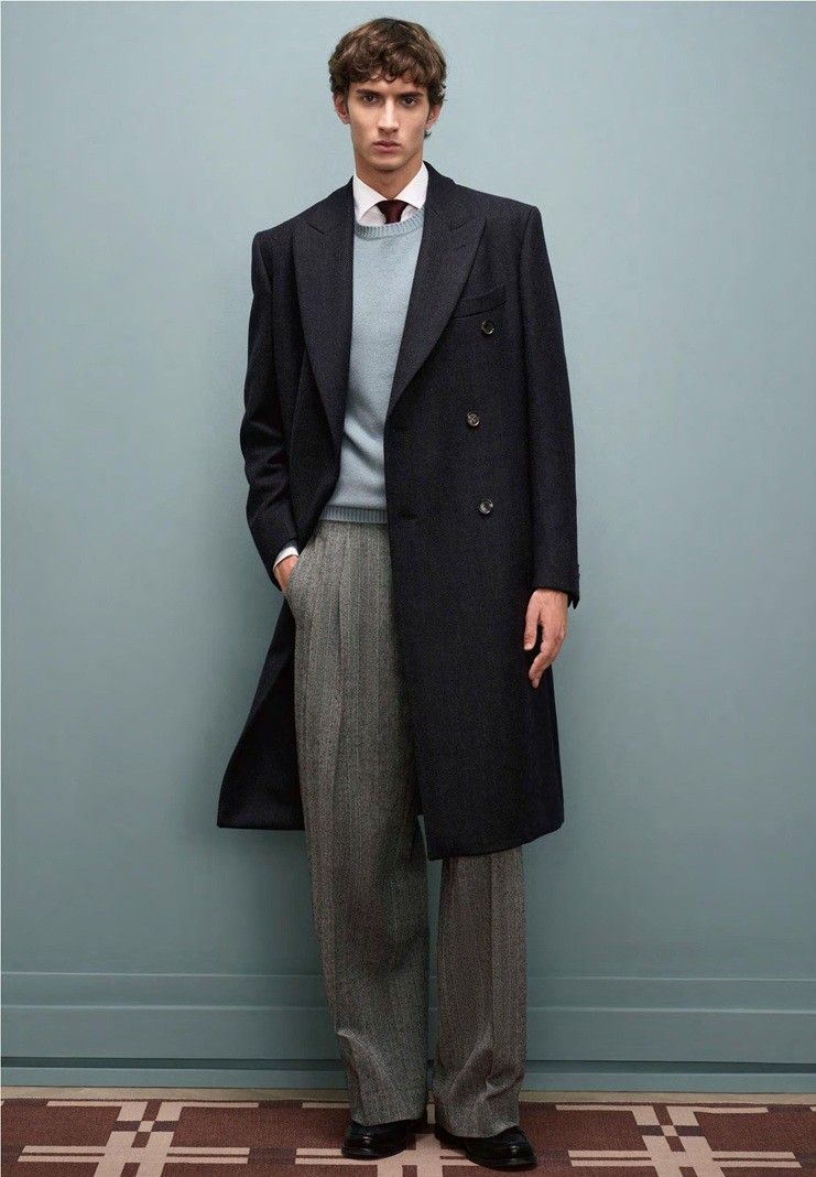 Elegant Wool Overcoat