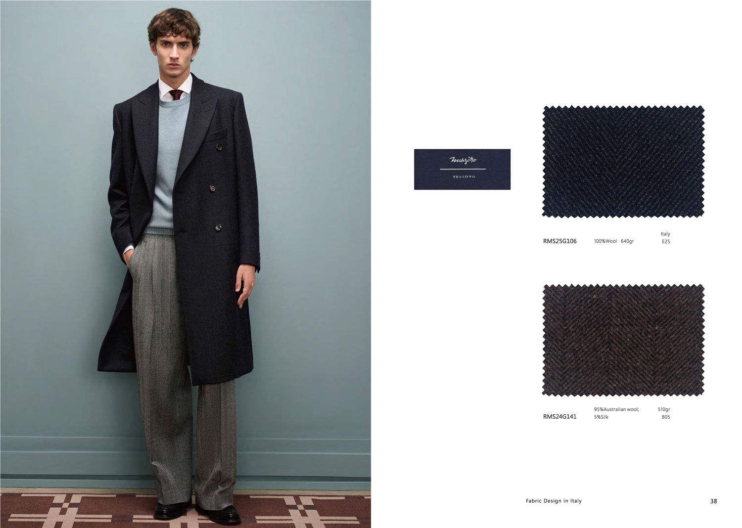 Elegant Wool Overcoat