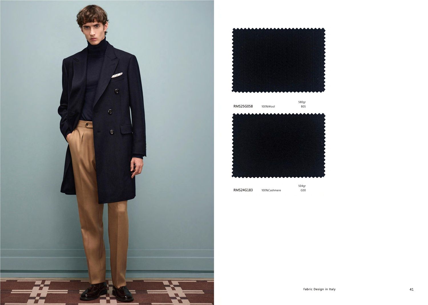 Midnight Elegance Overcoat