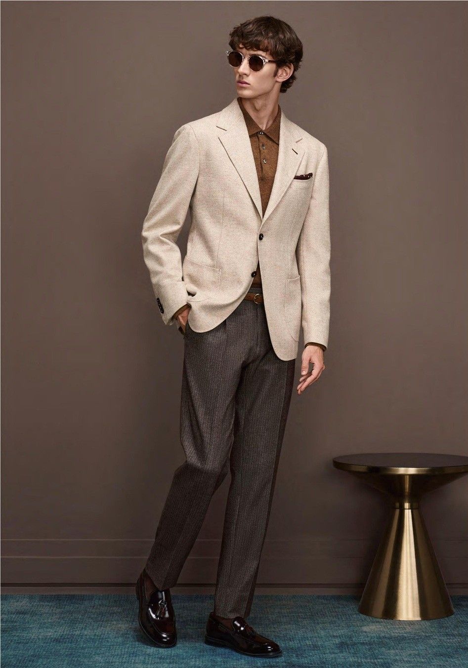 Light Beige Wool Jacket