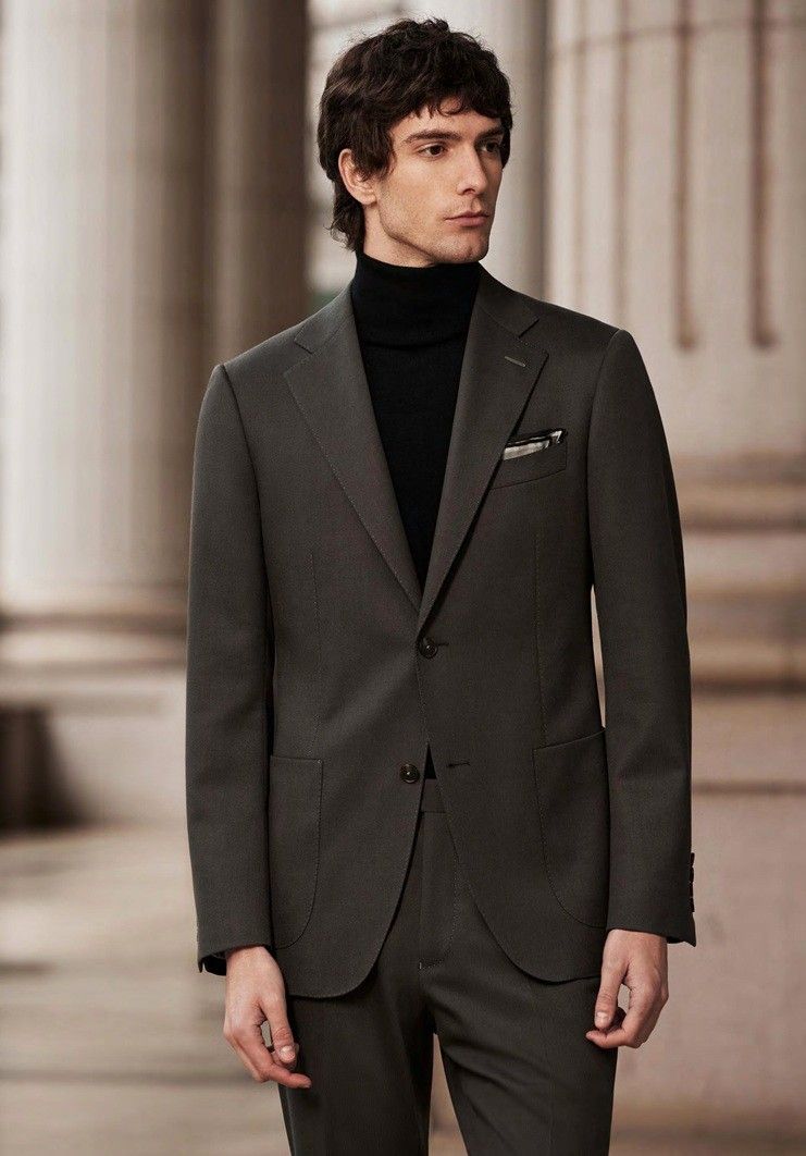 Tailored Olive Green Suit – Refined, Modern &amp; Versatile