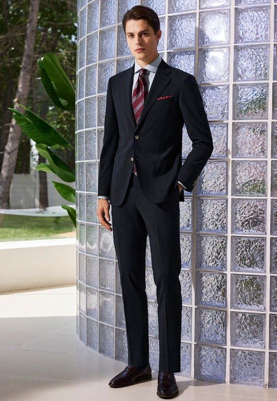 Classic Two-Button Tailored Suit – A Timeless Essential