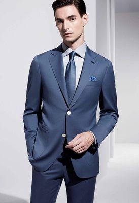 Steel Blue Suit