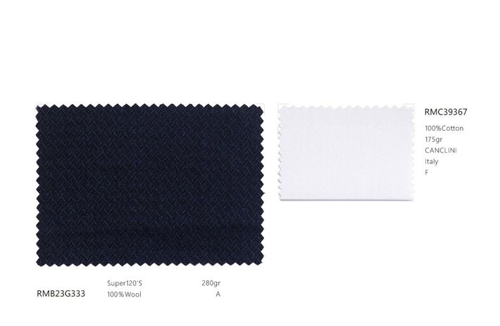 Navy Jacquard Wedding Suit – Textured Elegance for the Big Day