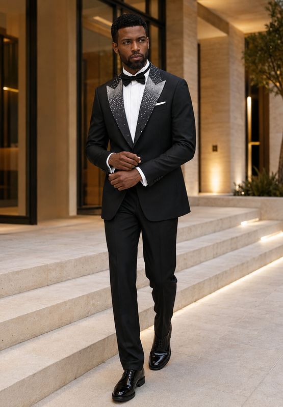 Black Ceremony Tuxedo – Elegant Statement