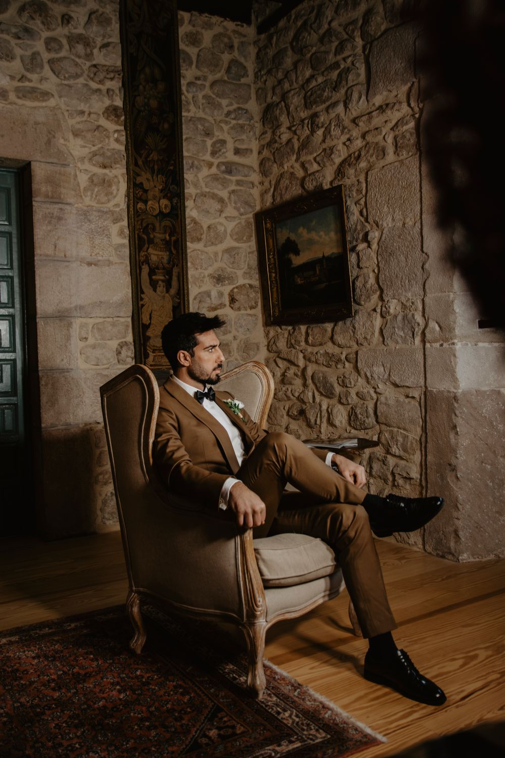 Traje Marrón Caramelo – Sofisticación con Carácter