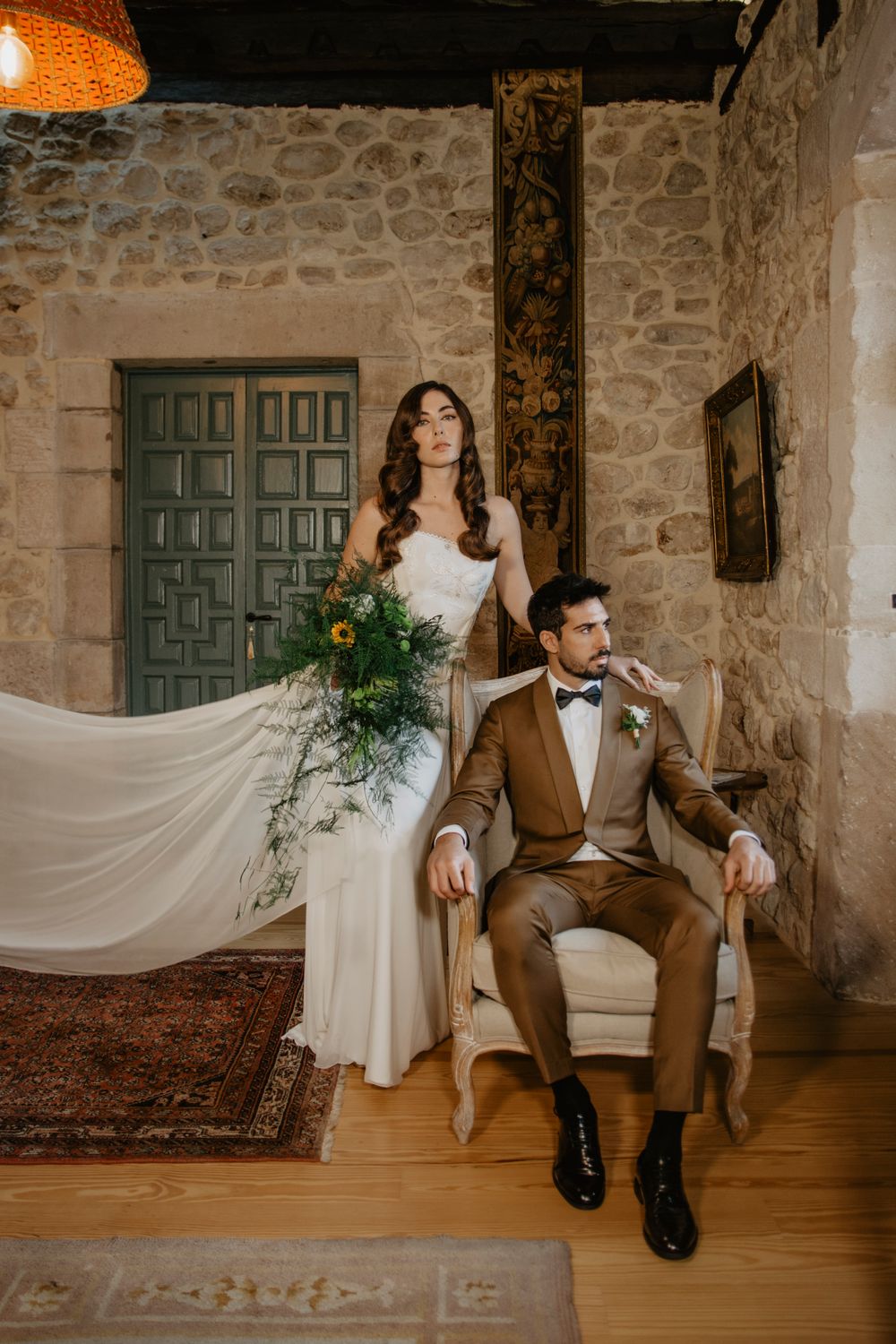 Traje Marrón Caramelo – Sofisticación con Carácter