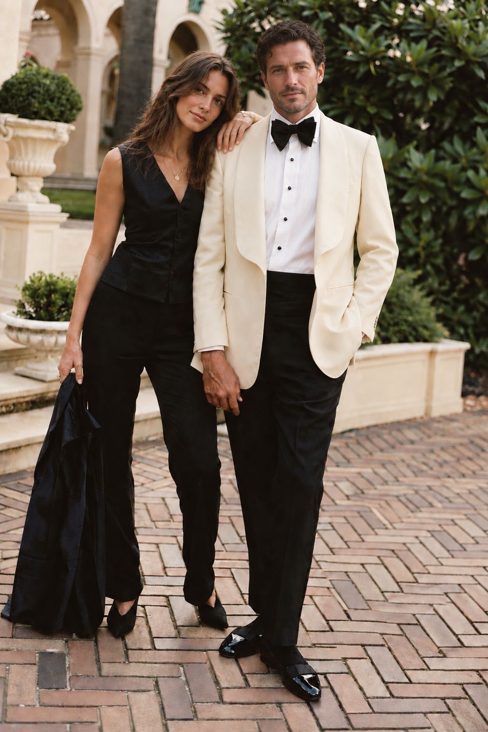 Ivory &amp; Black Tuxedo