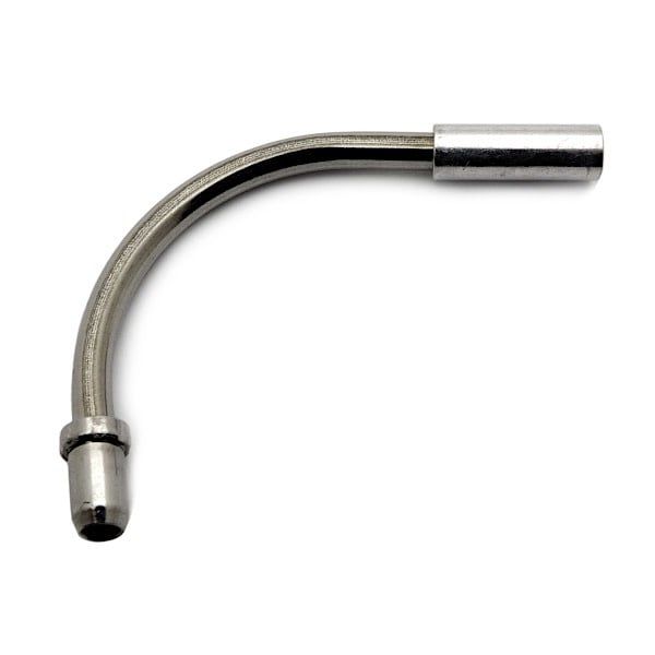 Alligator - 90 degree cable conduit - Silver