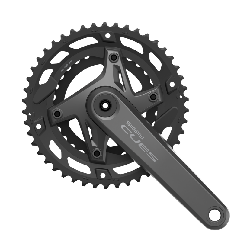Shimano FC-U6000-2 CUES - Pédalier 36/30, 9/10 vitesses