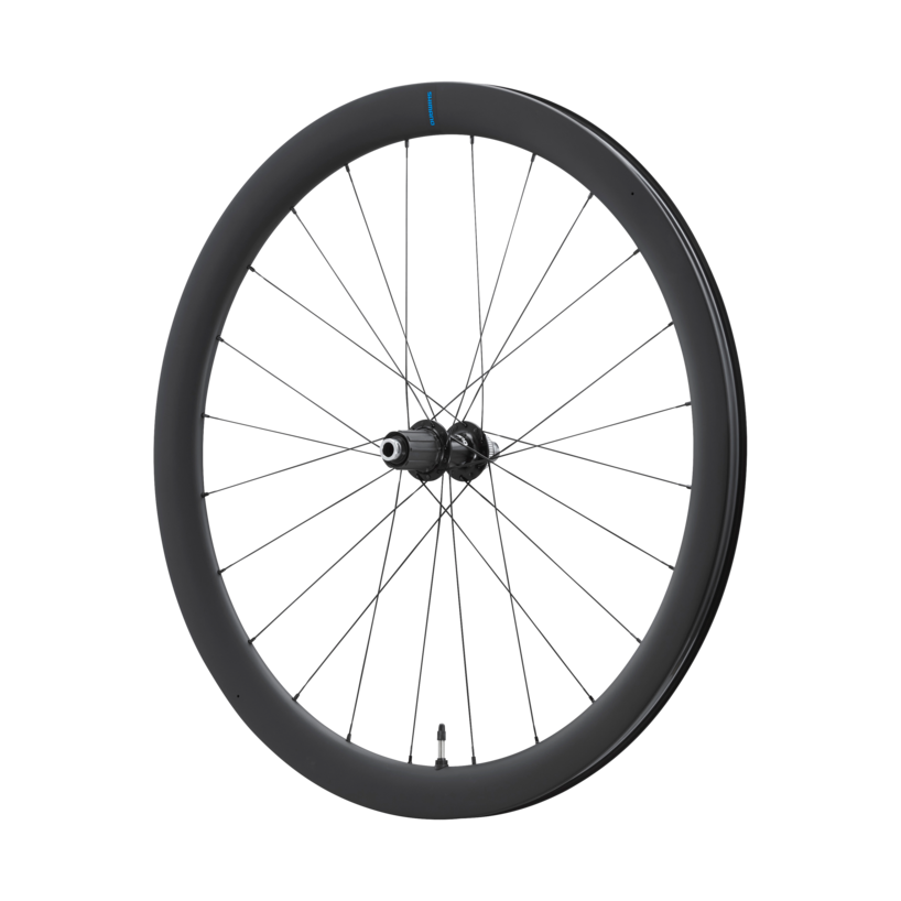Shimano, WH-RS710-C46-Tubeless, Roue, Avant, 700C / 622, Trous: 24, 12mm TA, 100mm, Disque Center Lock