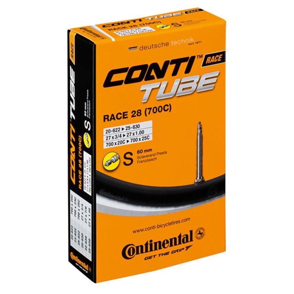 Continental, Race, Chambre à air, Presta, Longueur: 60mm, 700C, 20-25C