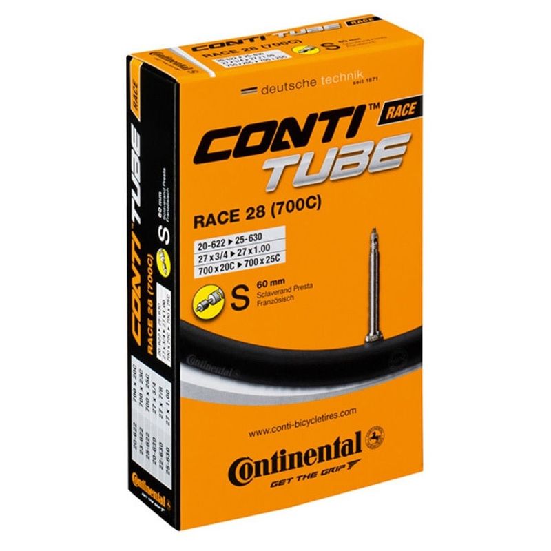 Continental, Race, Chambre à air, Presta, Longueur: 60mm, 700C, 20-25C