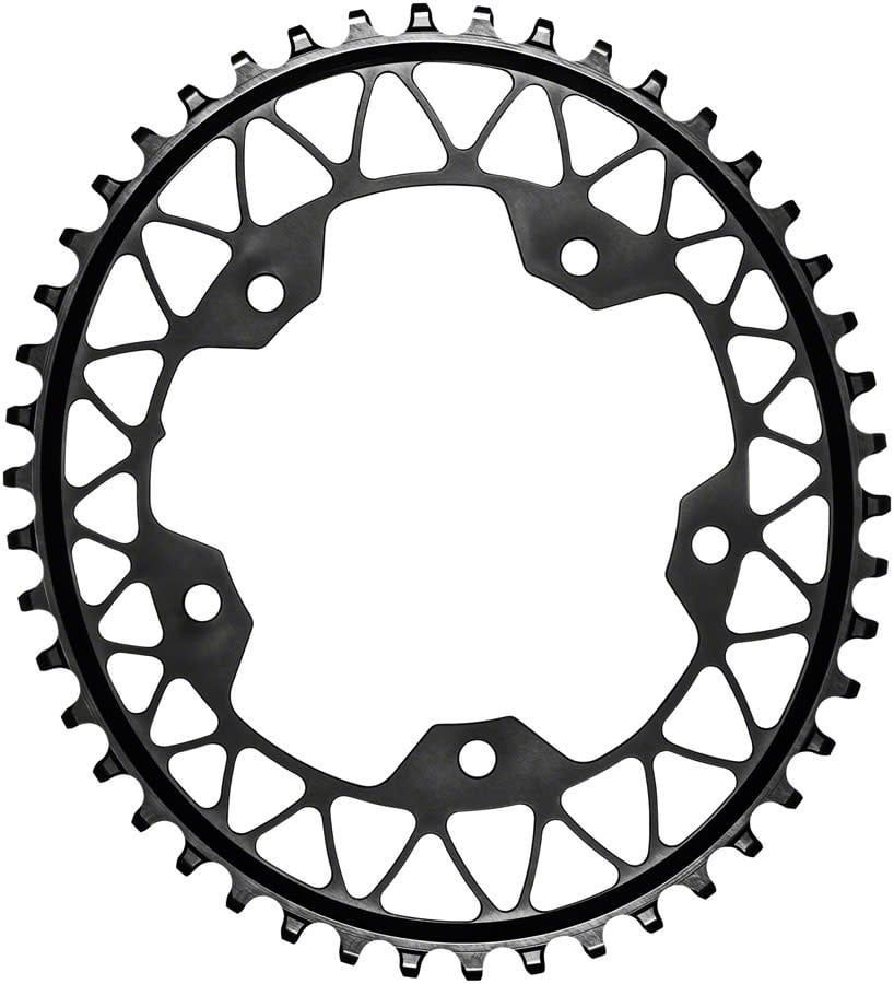 absoluteBLACK Oval 110 BCD Gravel Chainring - 44t Narrow-Wide