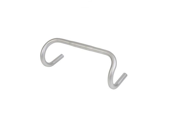 Guidon de route 25.4mm, Alliage, Argent, Largeur 42cm