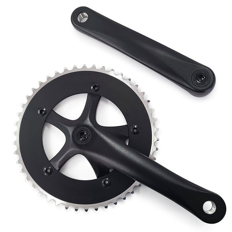 Prowheel, Pédalier Fixi 46D,  170mm Noir