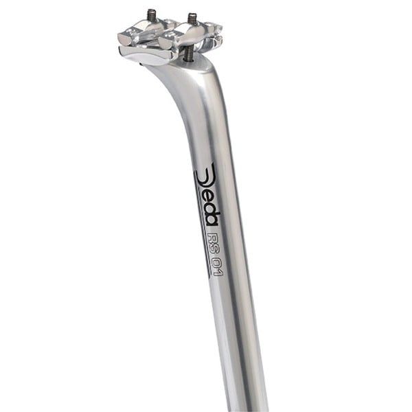 Dedacciai Tige de selle RS01, 27.2 x 350mm, recul 21mm, argent poli